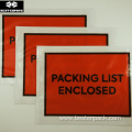 Packing List Envelope 5.5x7 inches Full Printed Red